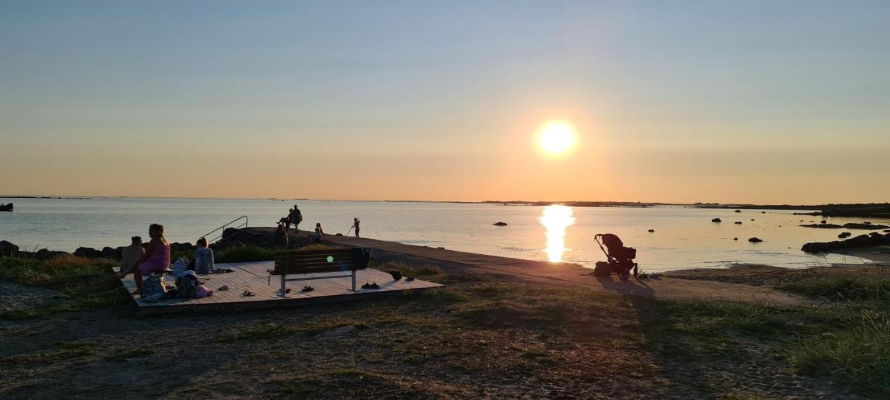 Attefallshus Naera Havet Norranaes Varberg Esterno foto
